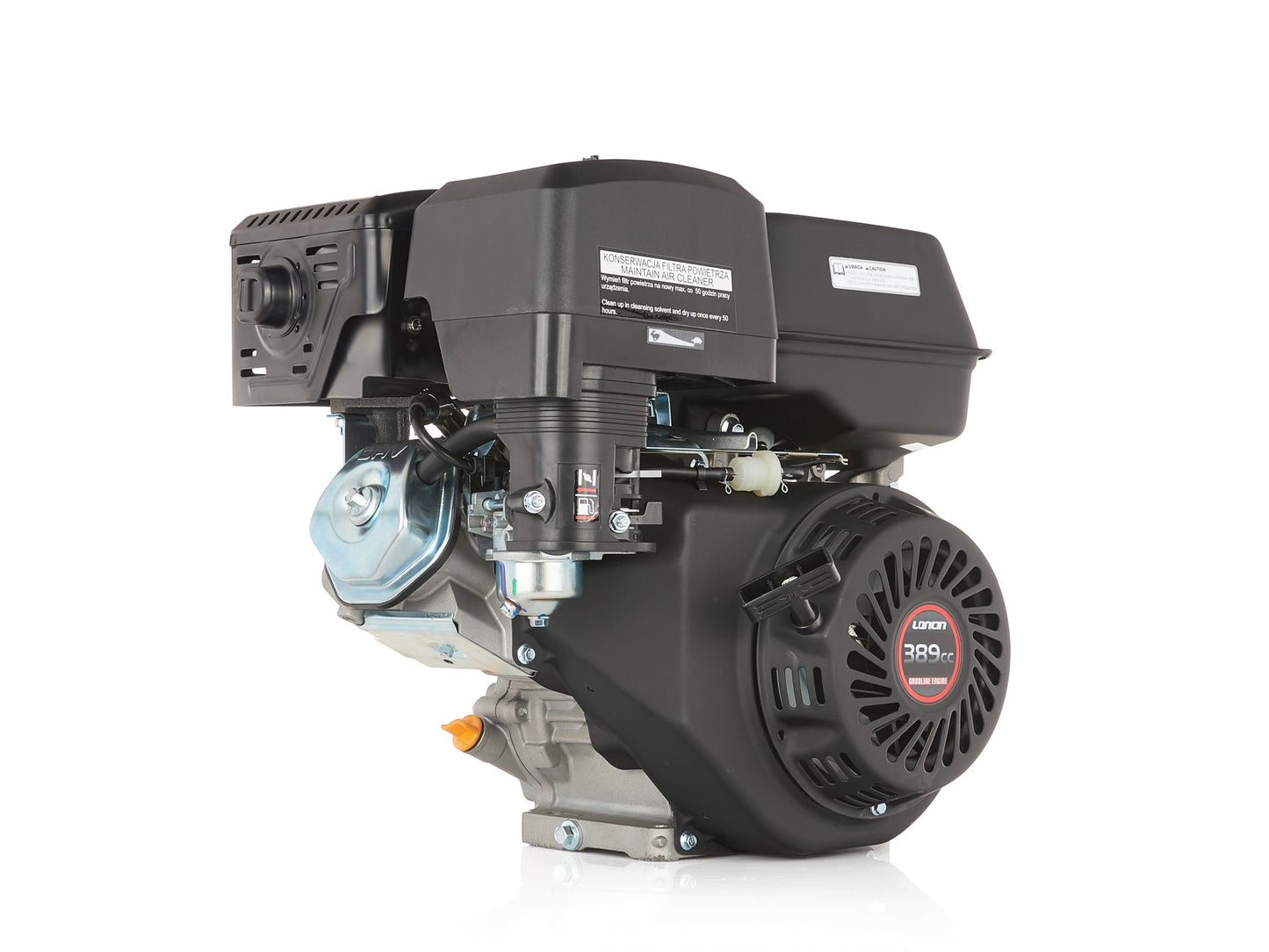 Motor pe benzina Loncin G390F, 13 cp, 25 mm, Geko G80249