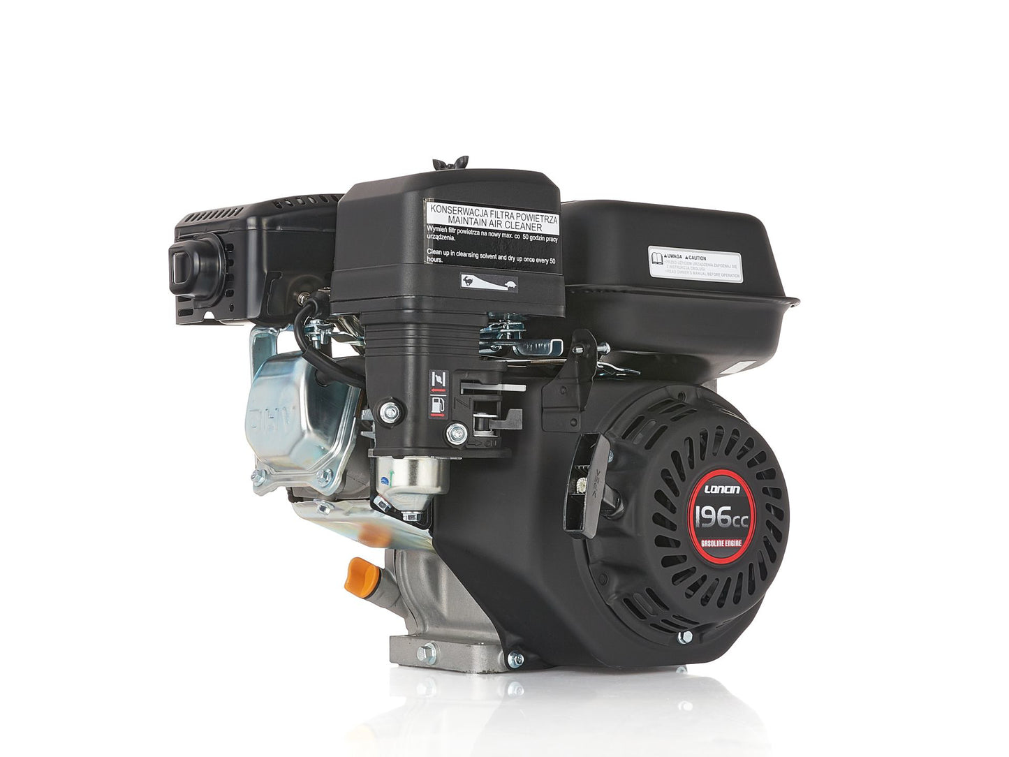 Motor benzina Loncin, 196 cc, 20 mm, Euro 5, Geko G80254