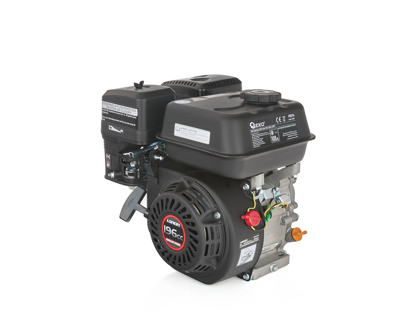 Motor benzina Loncin, 196 cc, 20 mm, Euro 5, Geko G80254