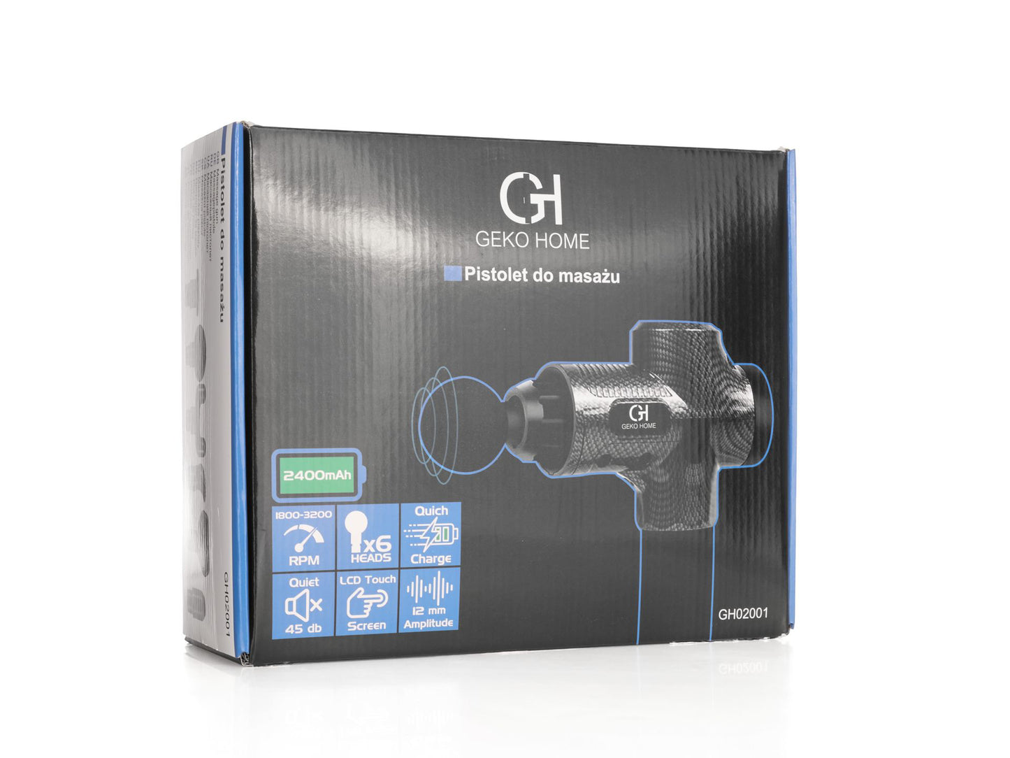 Pistol de masaj, 100 W, Geko GH02001