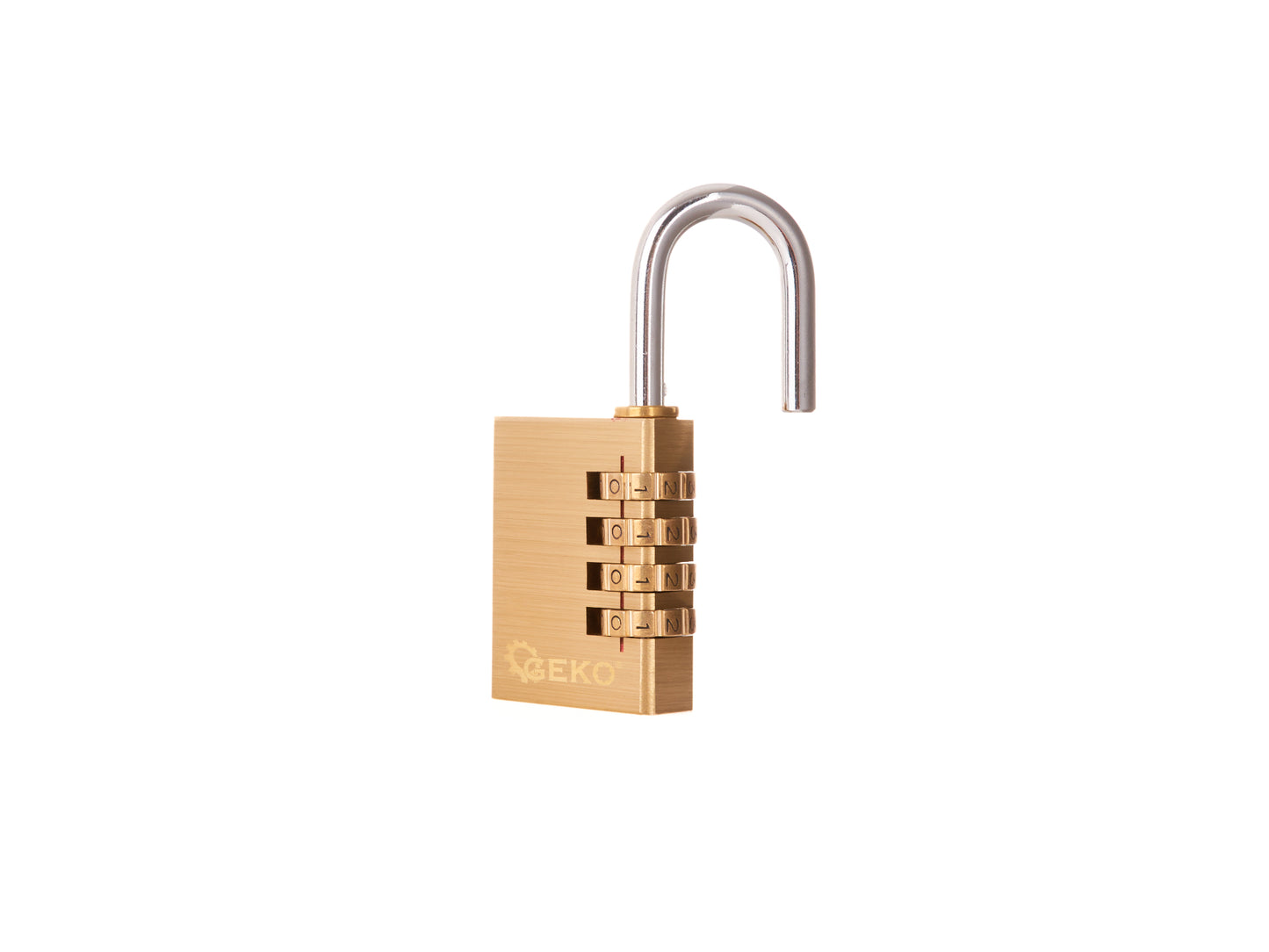 Lacat din alama cu cifru, 38 mm, Geko G10914
