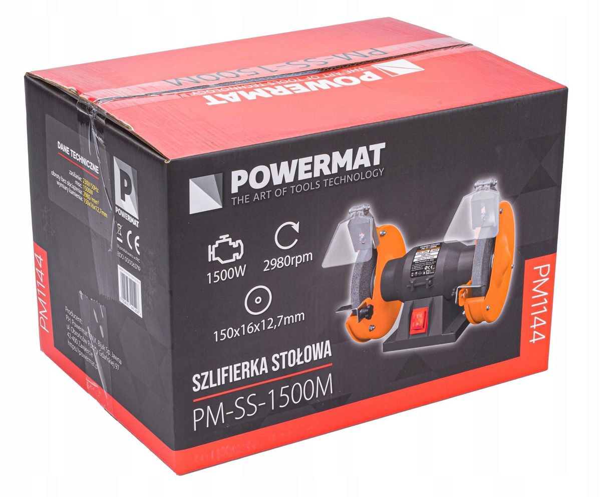 Polizor de banc PM-SS-1500M, 1500 W, Powermat