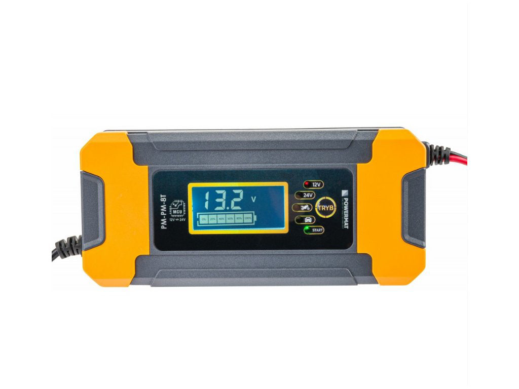 Redresor cu microprocesor, 12 / 24 V PM-PM-8T, Powermat PM1243