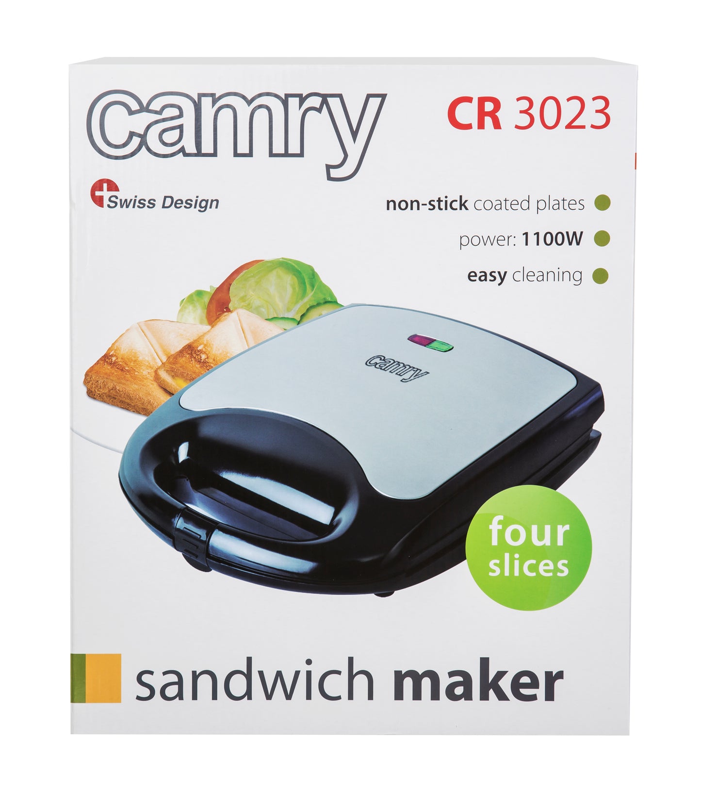 Sandwich maker XL, Camry CR3023