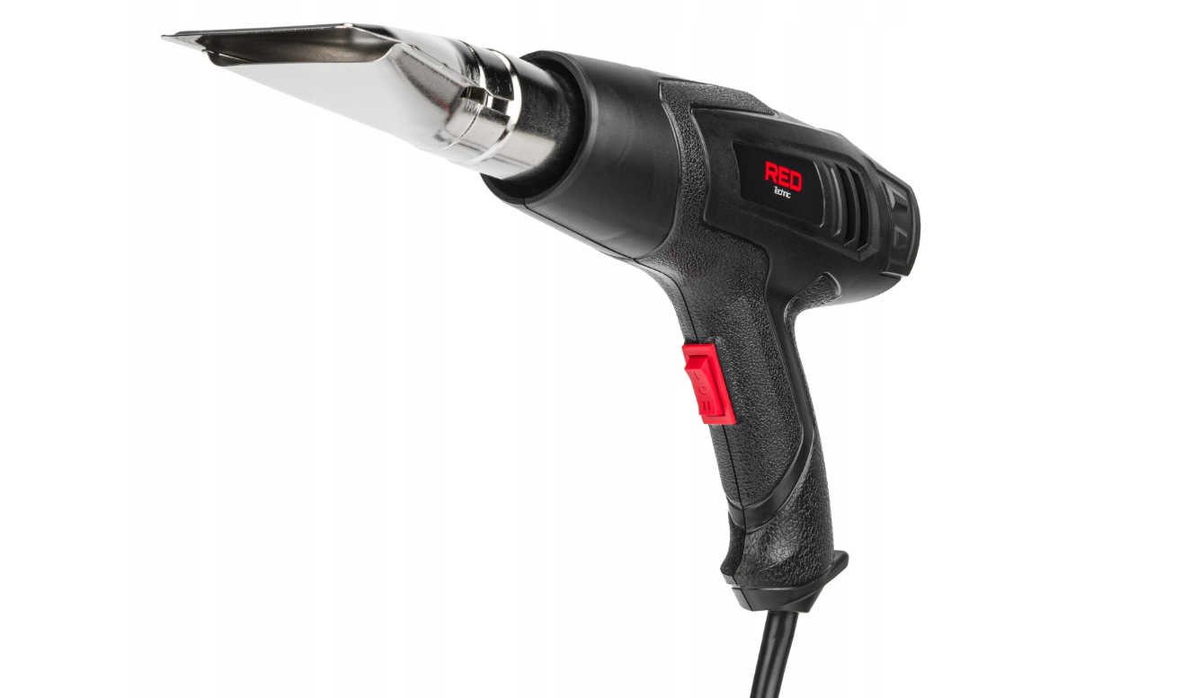 Pistol cu aer cald cu 4 duze, 2 viteze, 2000 W, Red Technic RTOP0042