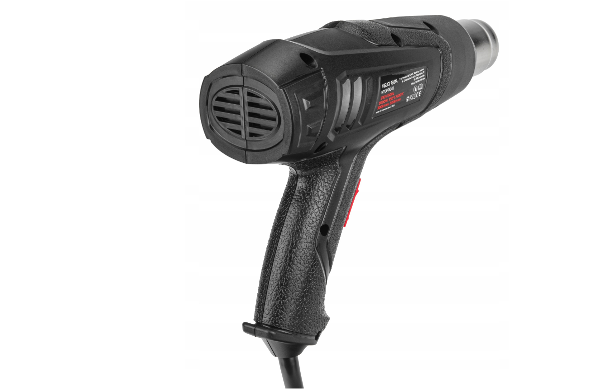 Pistol cu aer cald cu 4 duze, 2 viteze, 2000 W, Red Technic RTOP0042
