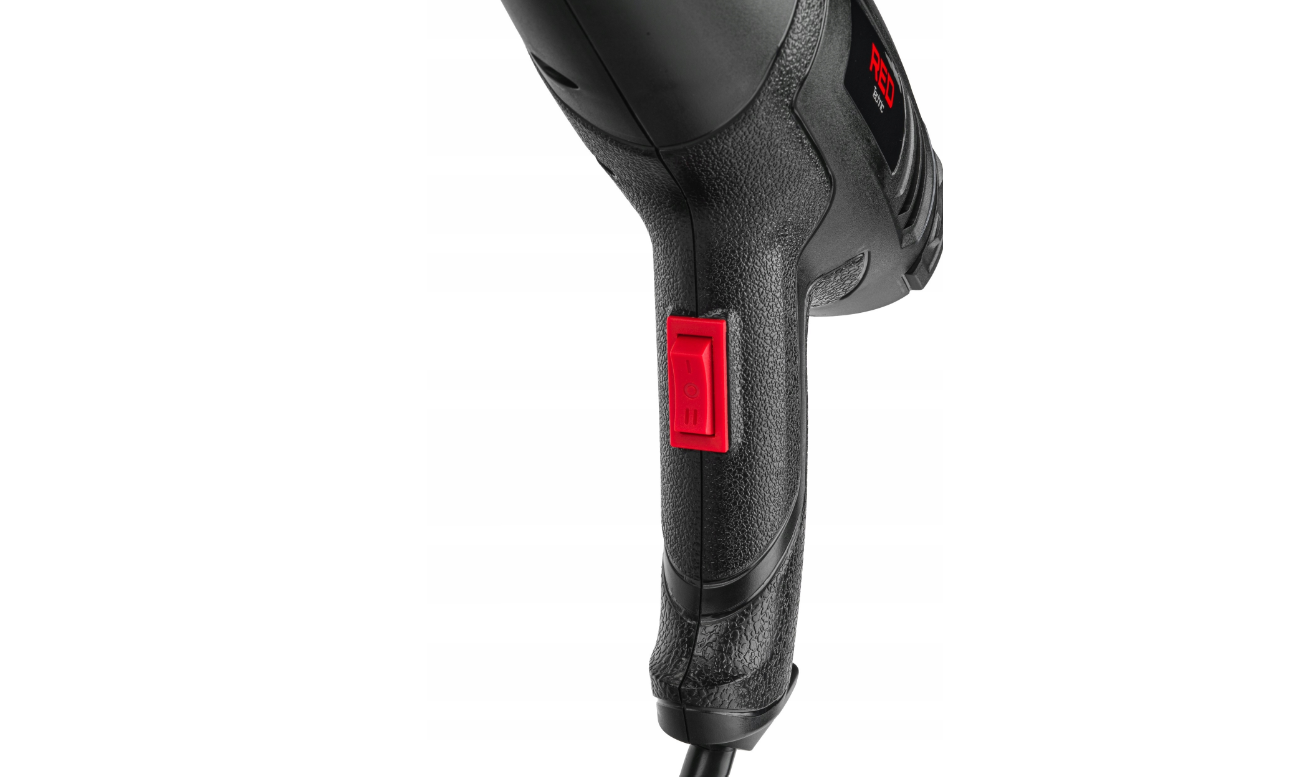 Pistol cu aer cald cu 4 duze, 2 viteze, 2000 W, Red Technic RTOP0042