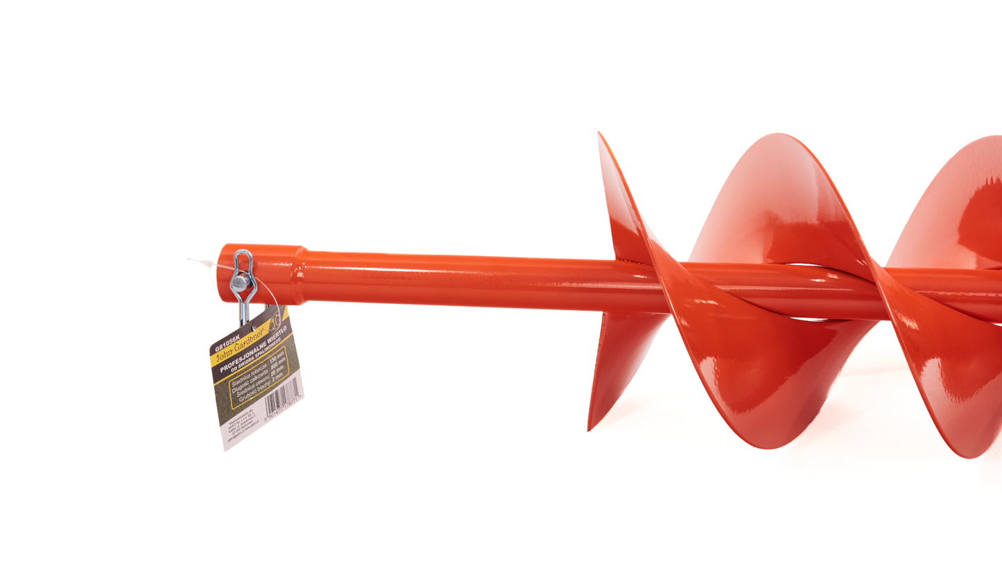 Burghiu profesional de pamant, 15 x 80 cm, John Gardener G81056K