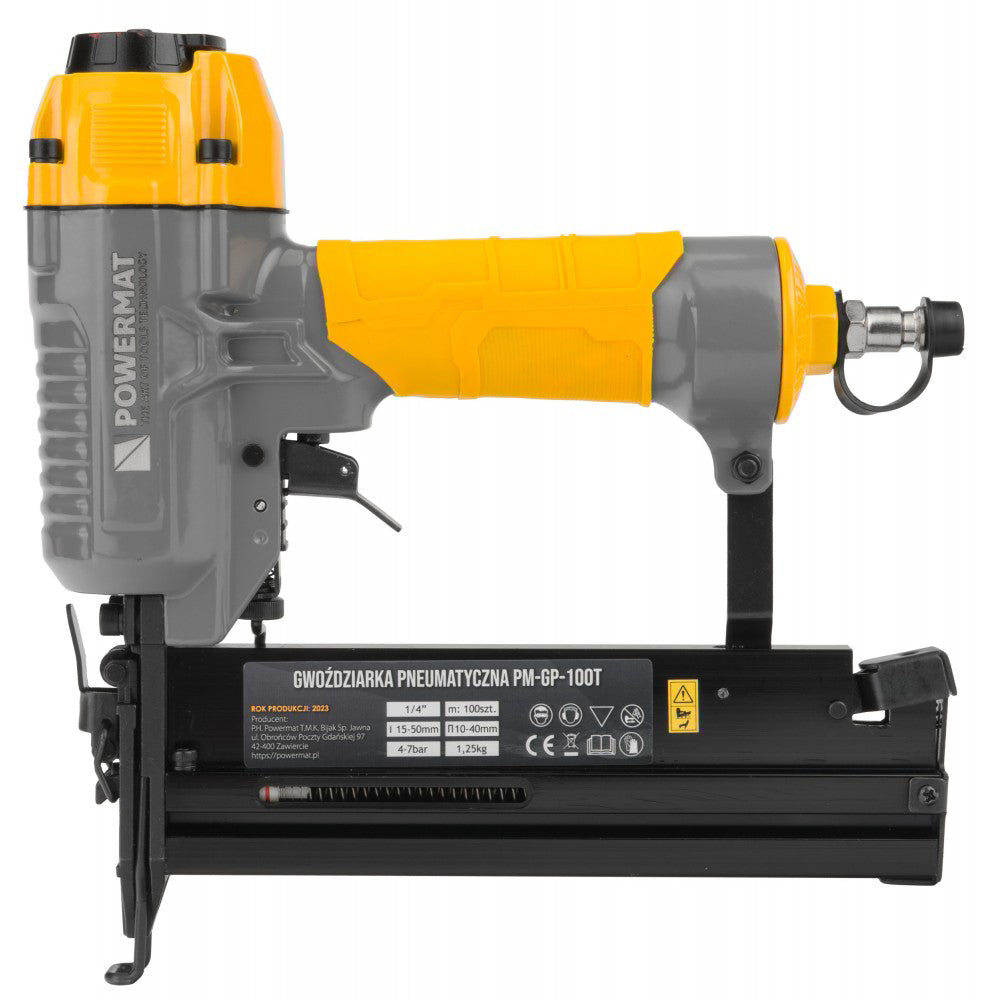 Pistol pneumatic pentru cuie si capse PM-GP-100T, Powermat PM1234