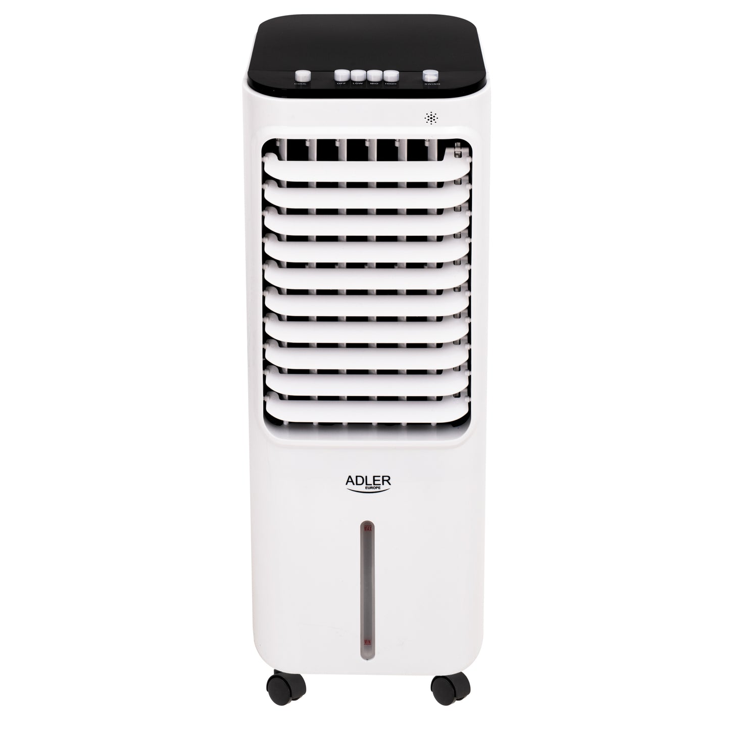 Aparat de aer conditionat 3 in 1, 12 l, 350 W, 220-240 V, 50 / 60 Hz, Alb / Negru, Adler AD7913
