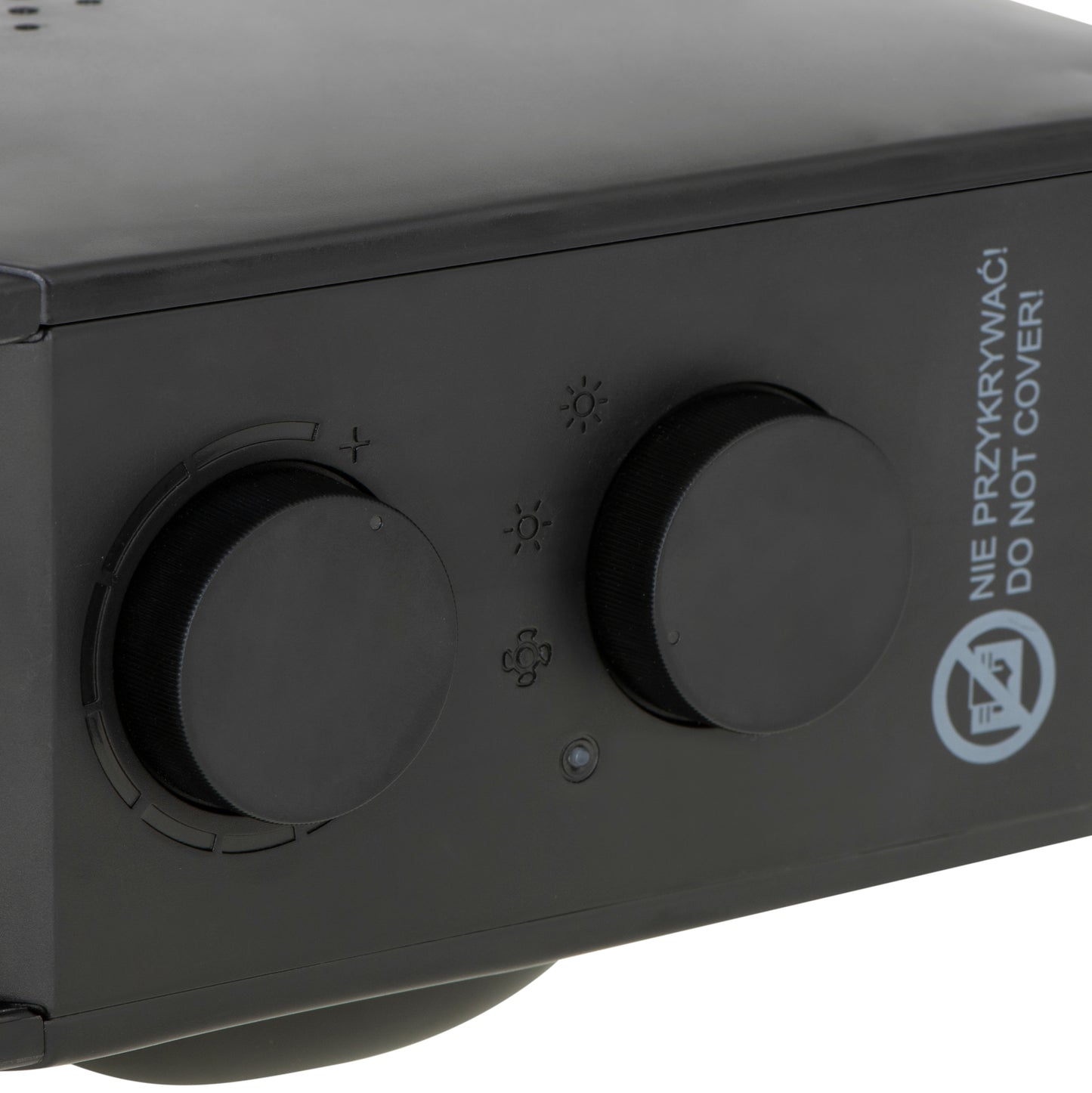 Aeroterma ceramica 2000 W, indicator luminos, termostat, negru, Adler AD7725b