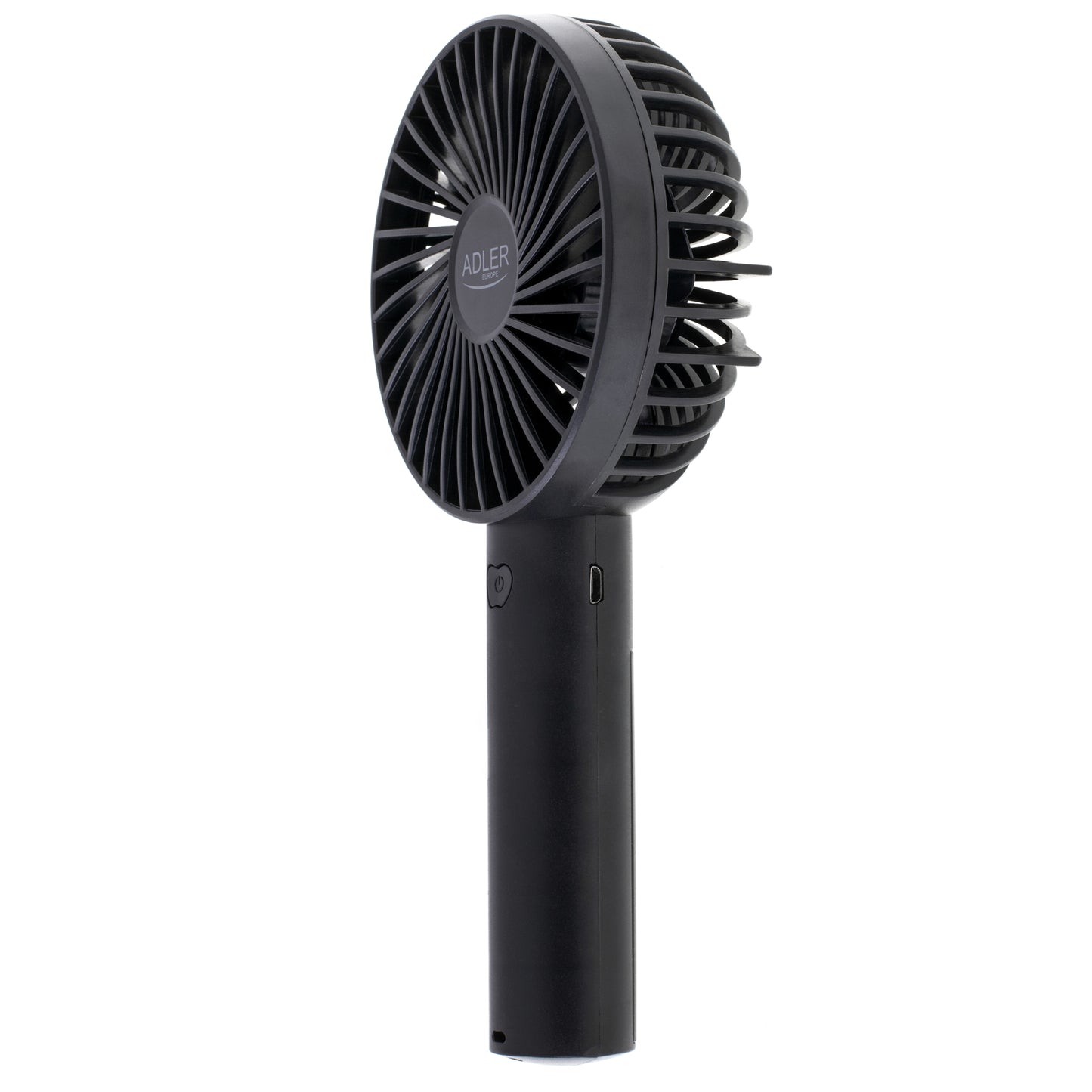 Mini ventilator portabil, 9 cm, 3.5", USB, Negru, Adler AD7331b
