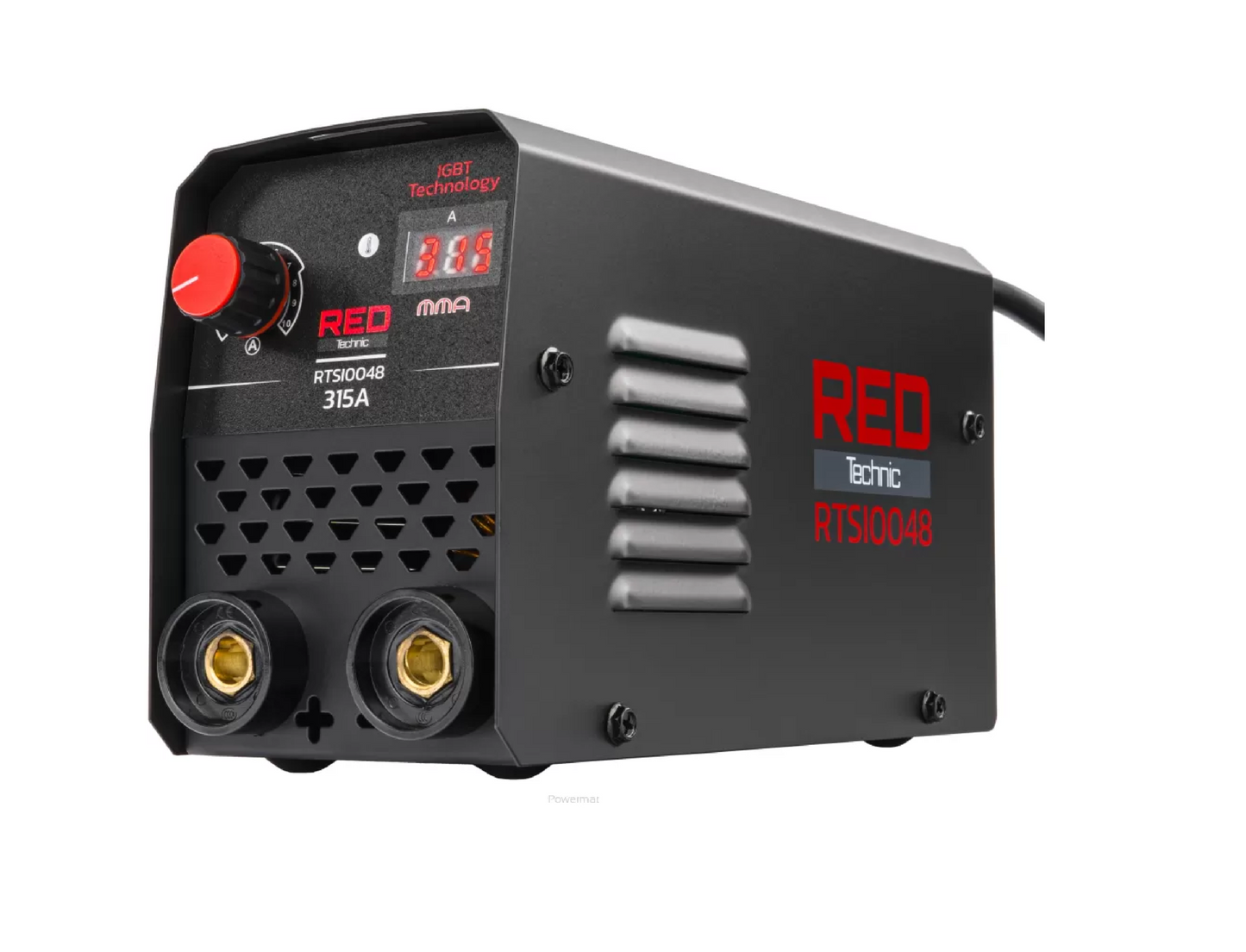 Aparat de sudura tip invertor MMA IGBT, 315 A, Red Technic RTSI0048