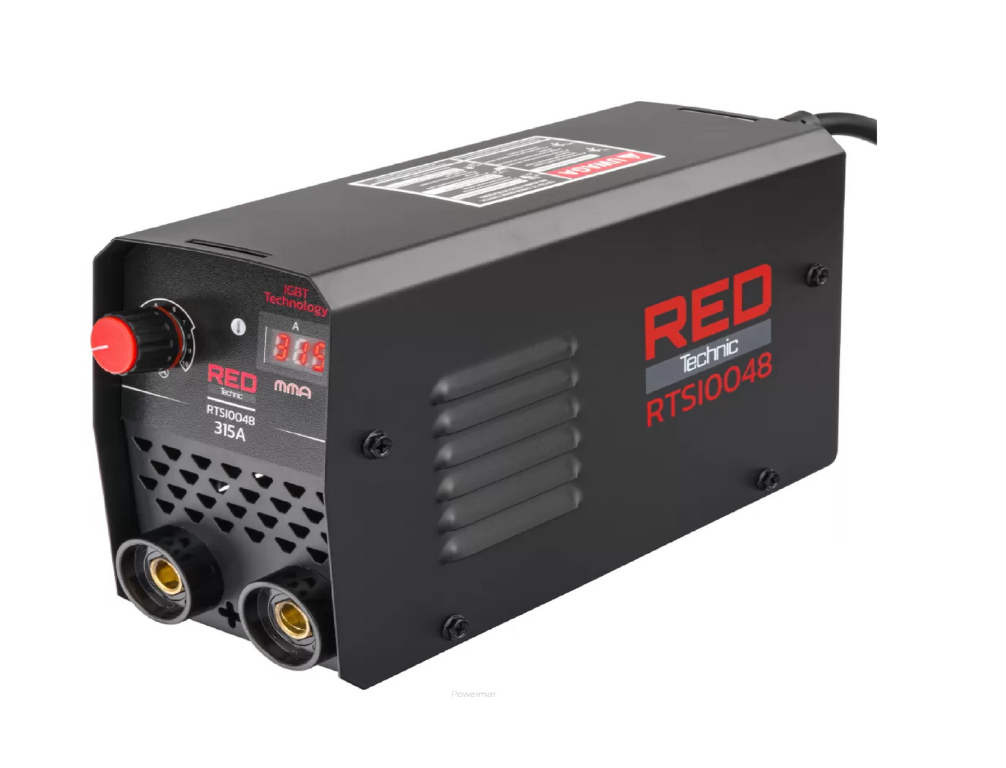 Aparat de sudura tip invertor MMA IGBT, 315 A, Red Technic RTSI0048