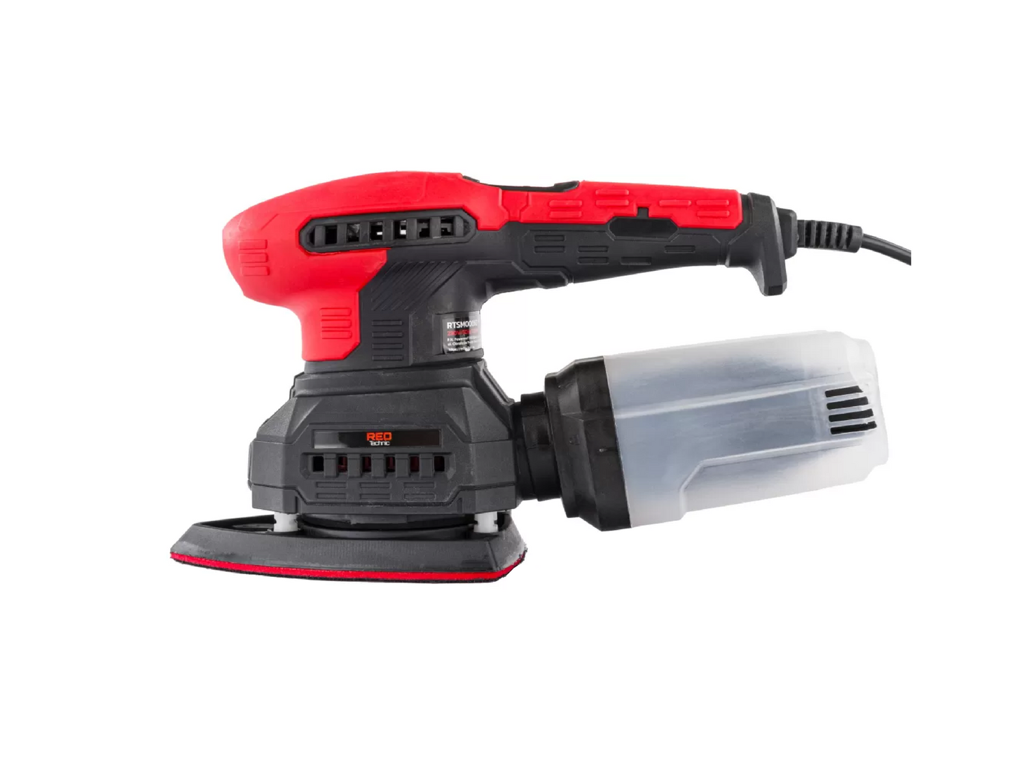 Slefuitor orbital cu excentric, 1300 W, 3 in 1, Red Technic RTSMO0060