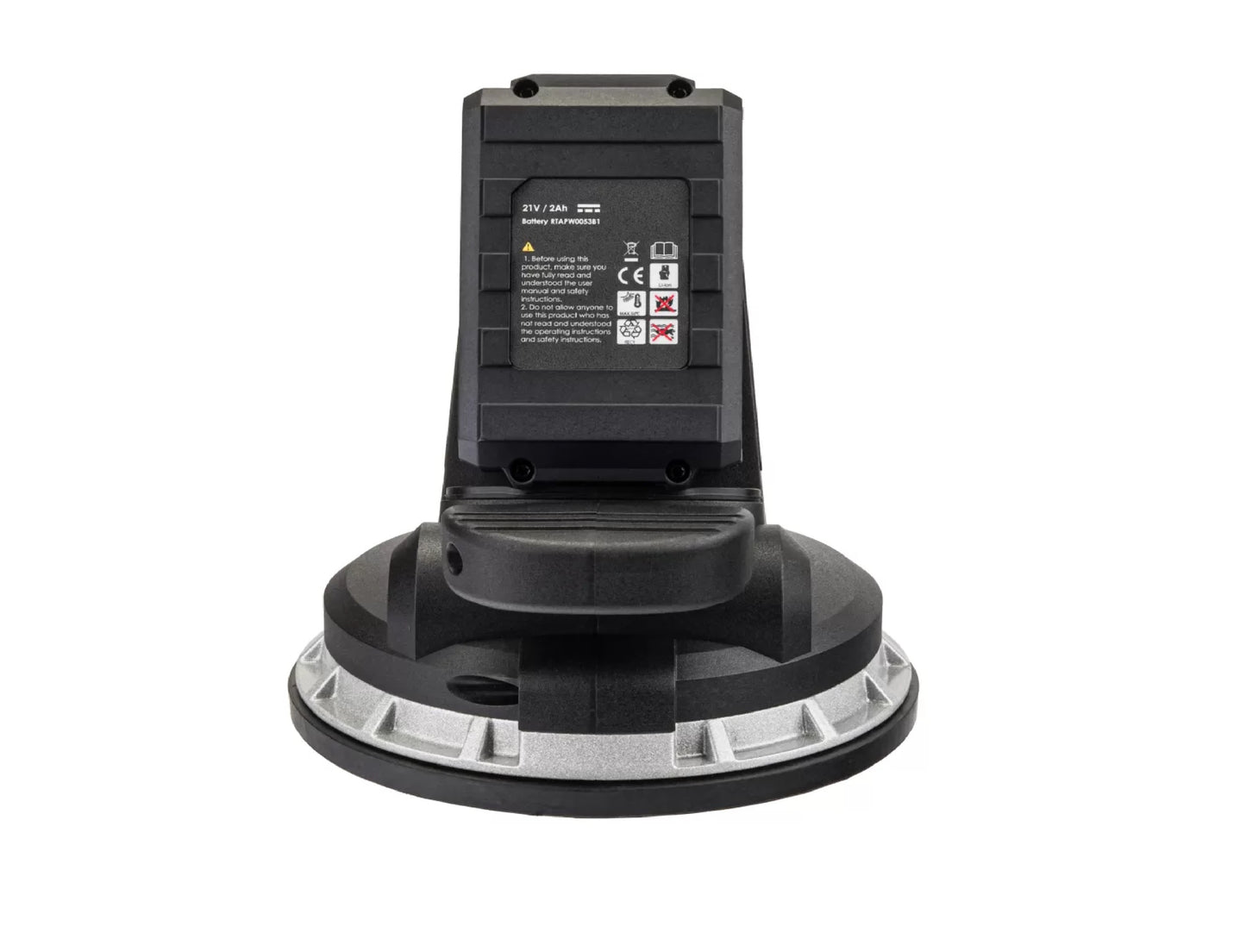 Masina cu ventuza vibranta pentru placi, 21 V, Red Technic RTAPW0053