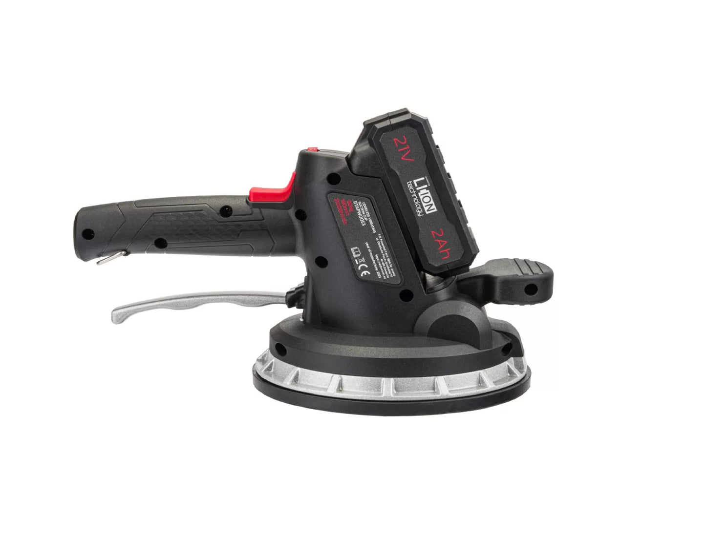 Masina cu ventuza vibranta pentru placi, 21 V, Red Technic RTAPW0053