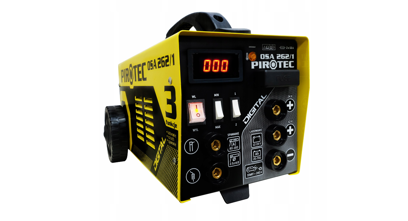 Aparat de sudura si redresor Pirotec OSA 262 / 1 Combo, Harder HD0107