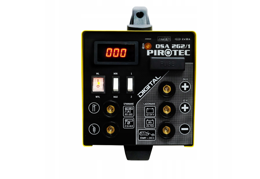 Aparat de sudura si redresor Pirotec OSA 262 / 1 Combo, Harder HD0107