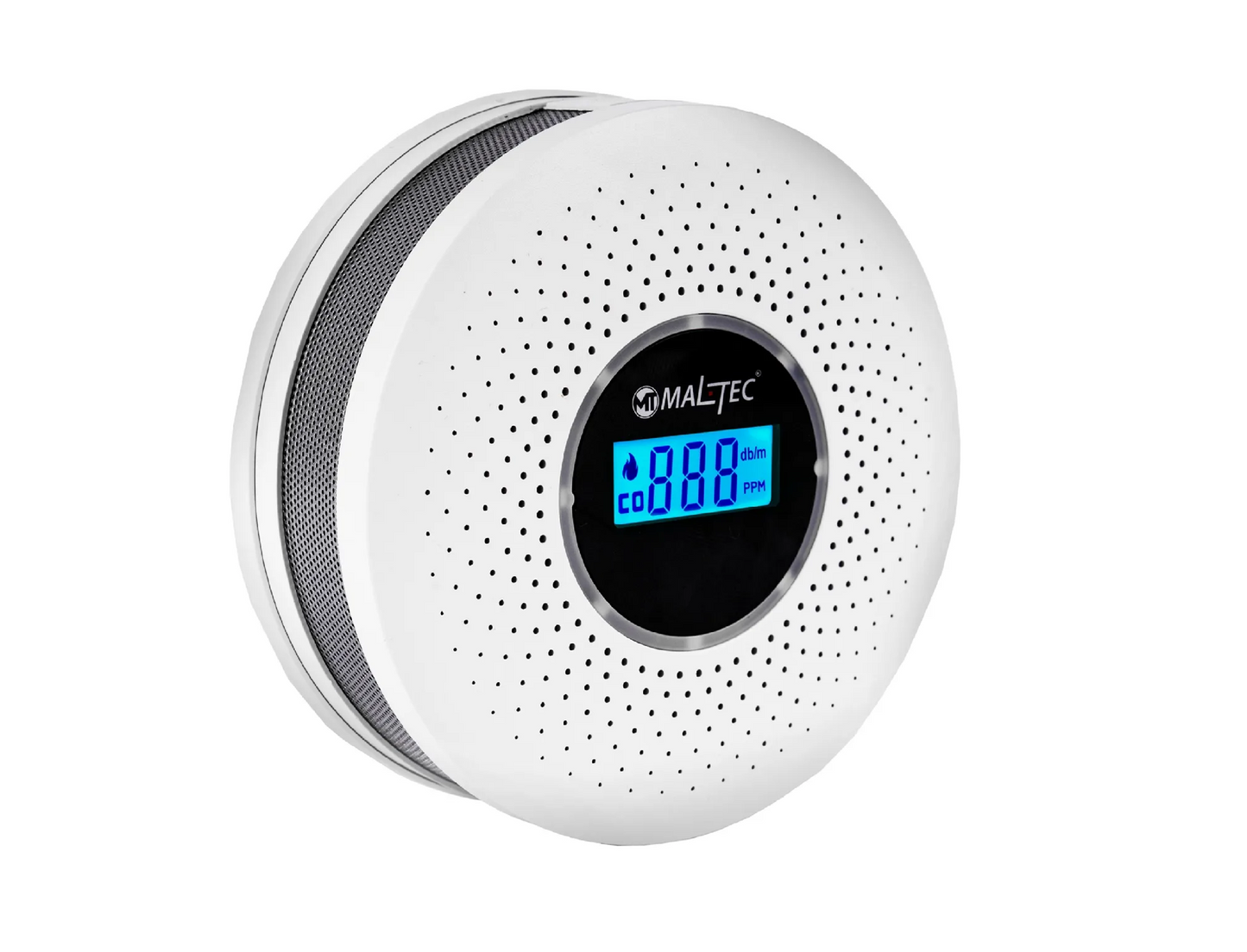 Detector de fum si monoxid de carbon Safesensor2000 2In1, afisaj LCD, wireless, MalTec 110634