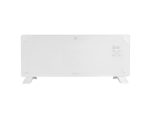 Convector de sticla CH7000DWW WiFi, telecomanda, LED, alb, MalTec 110637