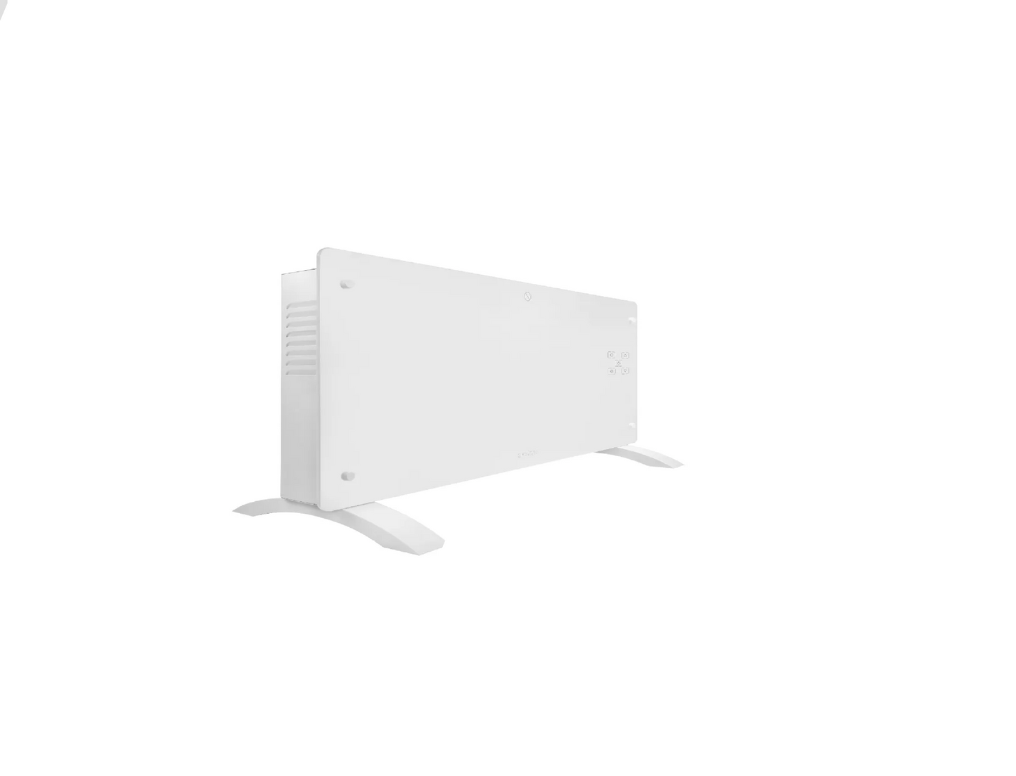 Convector de sticla CH7000DWW WiFi, telecomanda, LED, alb, MalTec 110637
