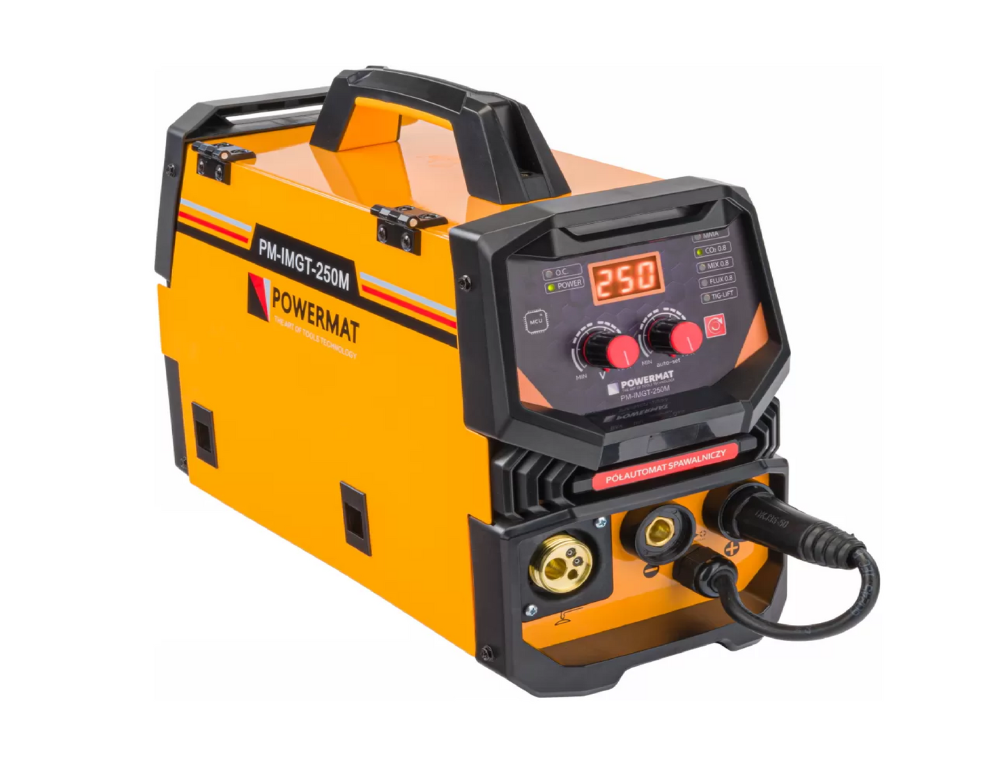 Aparat de sudura tip invertor Migomat PM-IMGT-250M, 230 V, Powermat PM1187