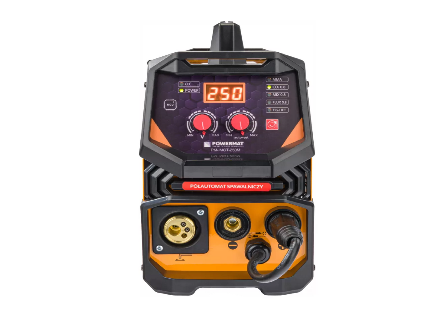 Aparat de sudura tip invertor Migomat PM-IMGT-250M, 230 V, Powermat PM1187