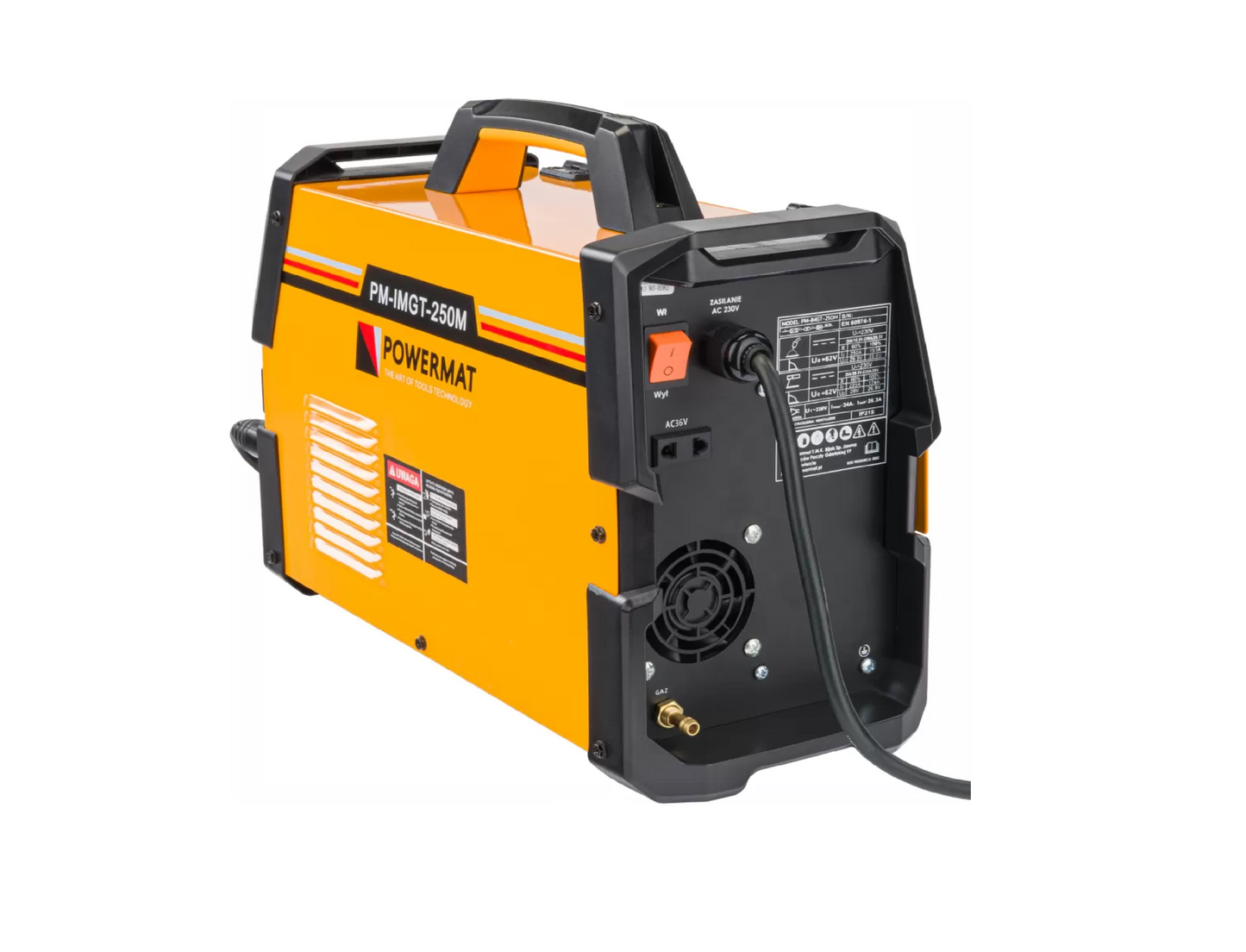 Aparat de sudura tip invertor Migomat PM-IMGT-250M, 230 V, Powermat PM1187