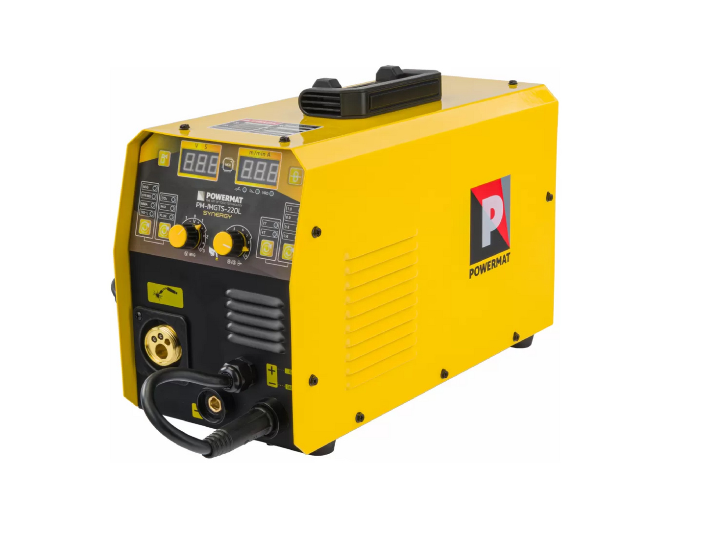 Aparat de sudura tip invertor Migomat MIG / MAG / MMA / TIG, 220 A PM-IMGTS-220L, Powermat PM1240