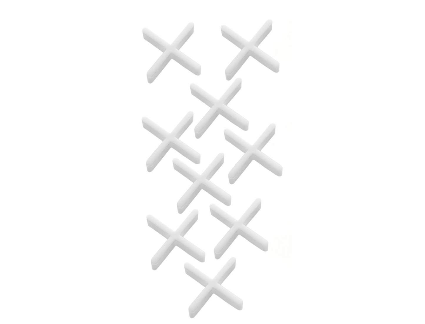 Set distantiere tip cruce pentru gresie si faianta, 1.5 mm, 200 elemente, Geko G00444-1.5