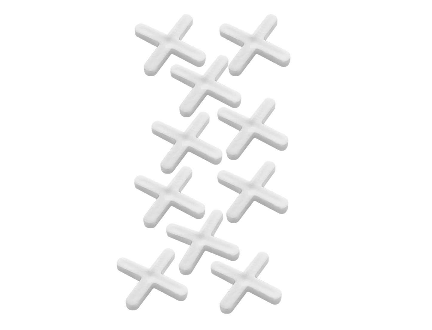 Set distantiere tip cruce pentru gresie si faianta, 3 mm, 150 elemente, Geko G00444-3