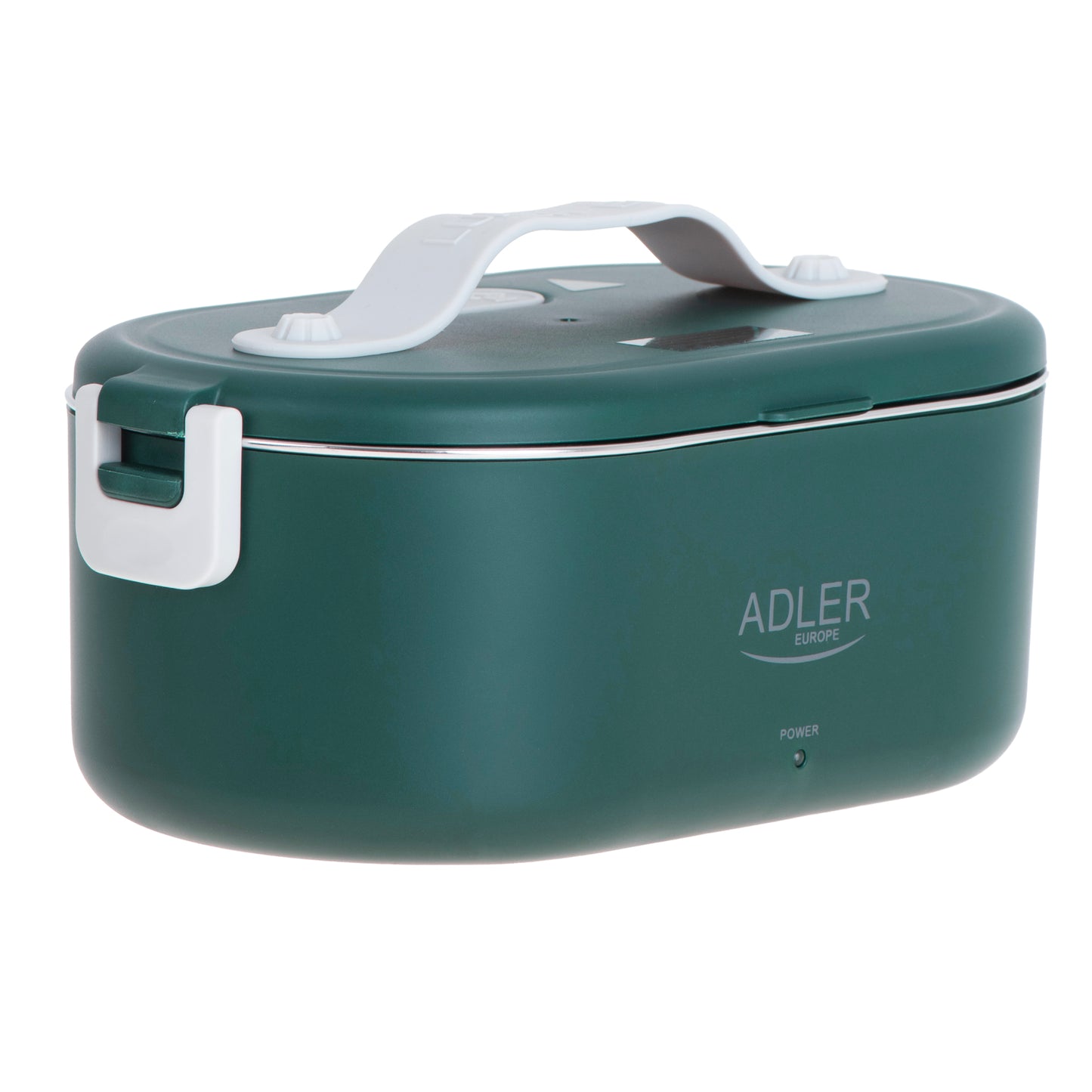 Recipient electric pentru alimente, inox, verde, 0.8 l, Adler AD4505G