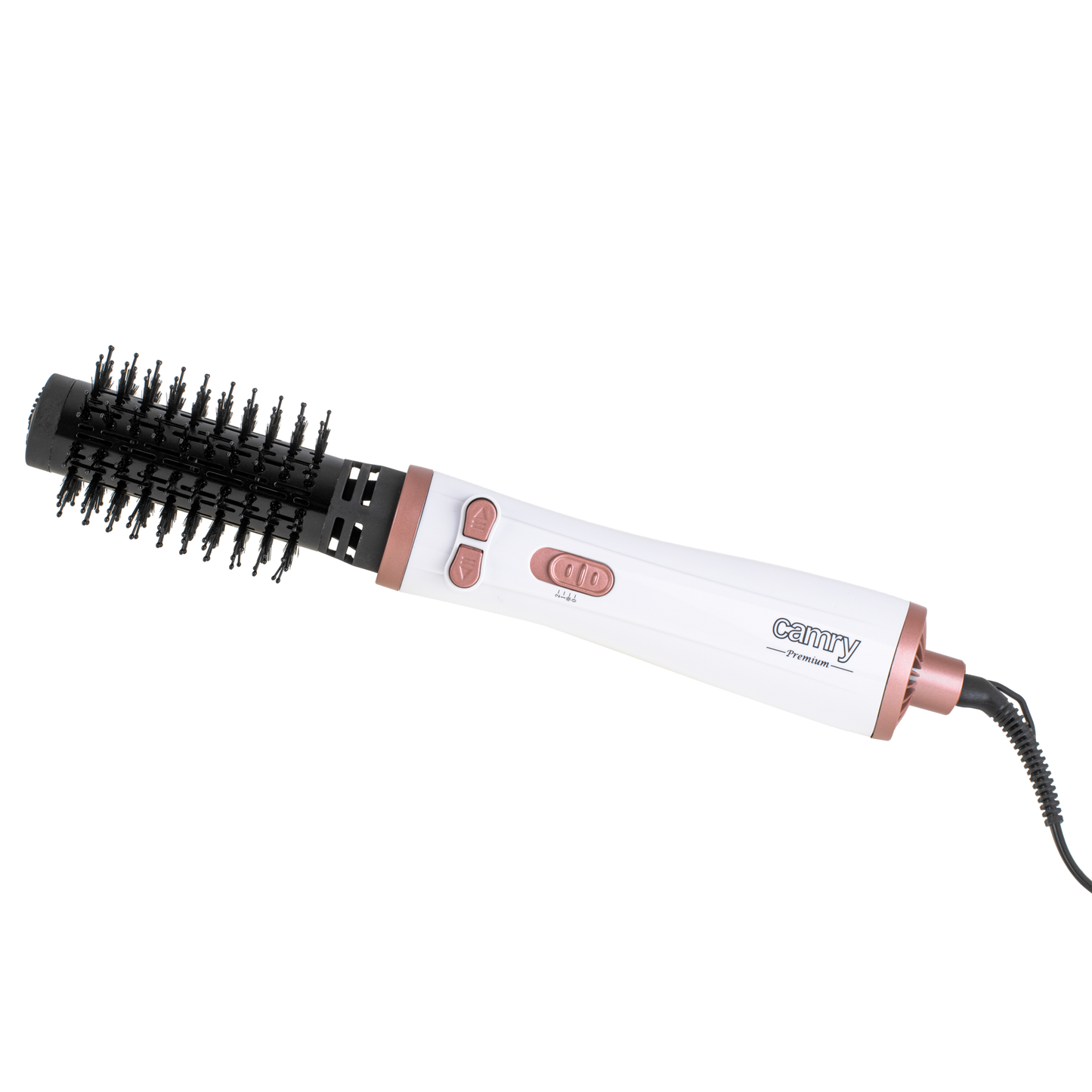 Perie electrica rotativa cu 2 capete interschimbabile, 1000 W, 3 setari de temperatura, 2 niveluri putere, Camry CR2021