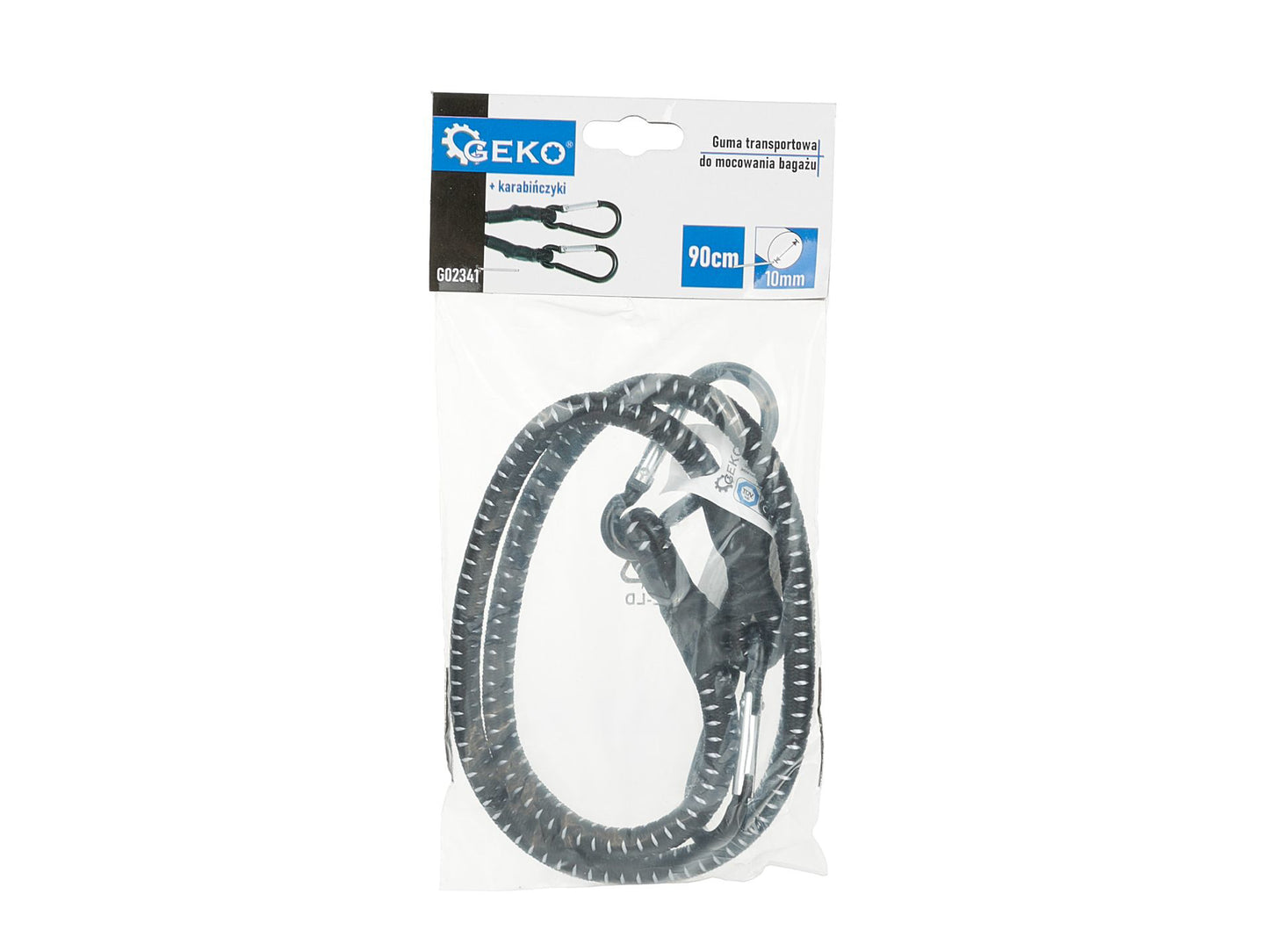 Coarda elastica pentru bagaje, 10 mm x 90 cm, Geko G02341