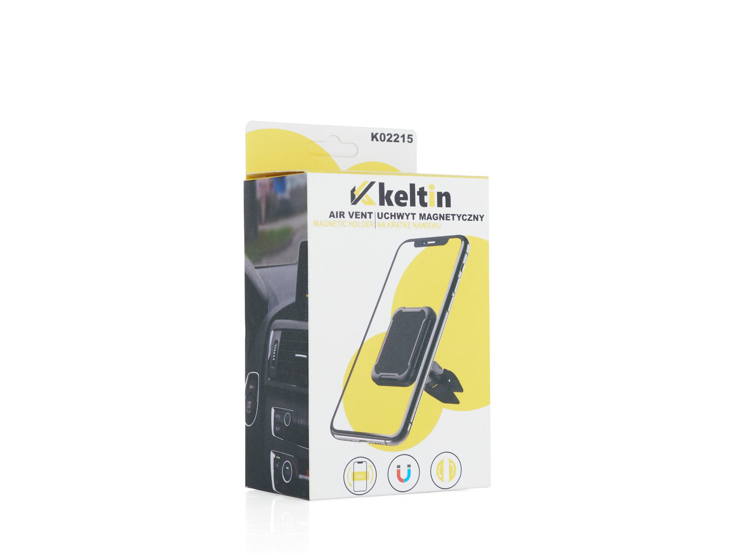 Suport auto magnetic pentru telefon, Keltin K02215