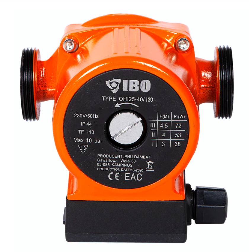 Pompa de recirculare Ibo Dambat OHI 25-40/130 , 6m, 55/min, 45W, IB030040