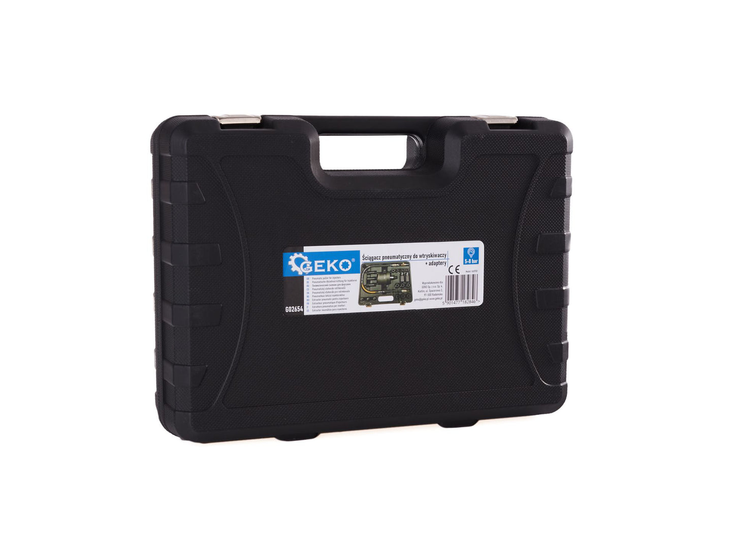 Extractor pneumatic pentru injectoare cu adaptoare, Geko G02654