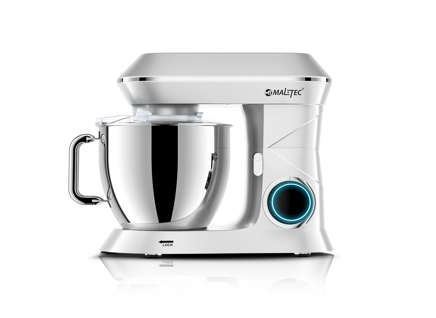 Robot de bucatarie MalTecChef2200W cu accesorii, argintiu, MalTec 110764