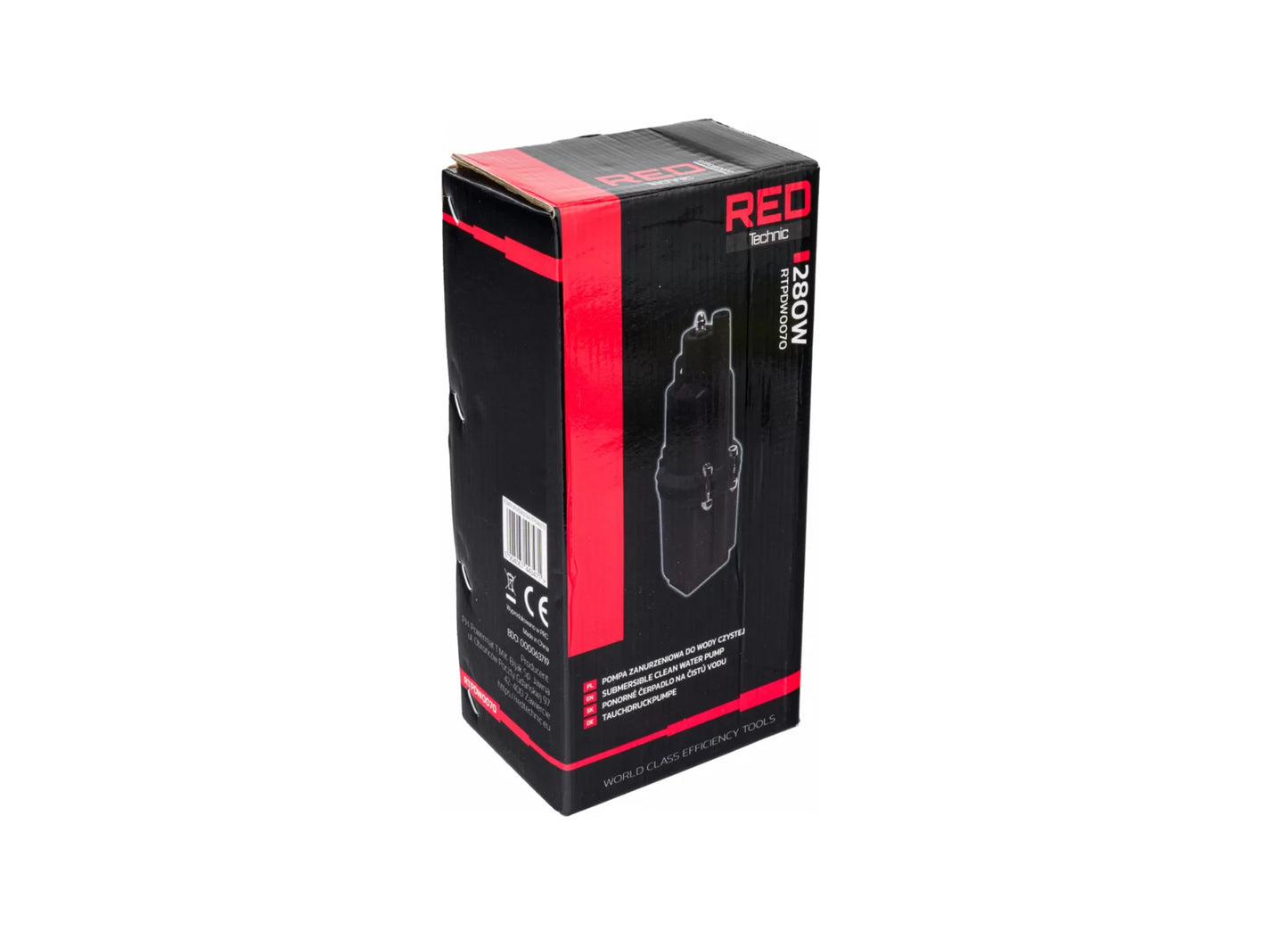 Pompa submersibila pentru apa curata, 1080 l / h, Red Technic RTPDW0070