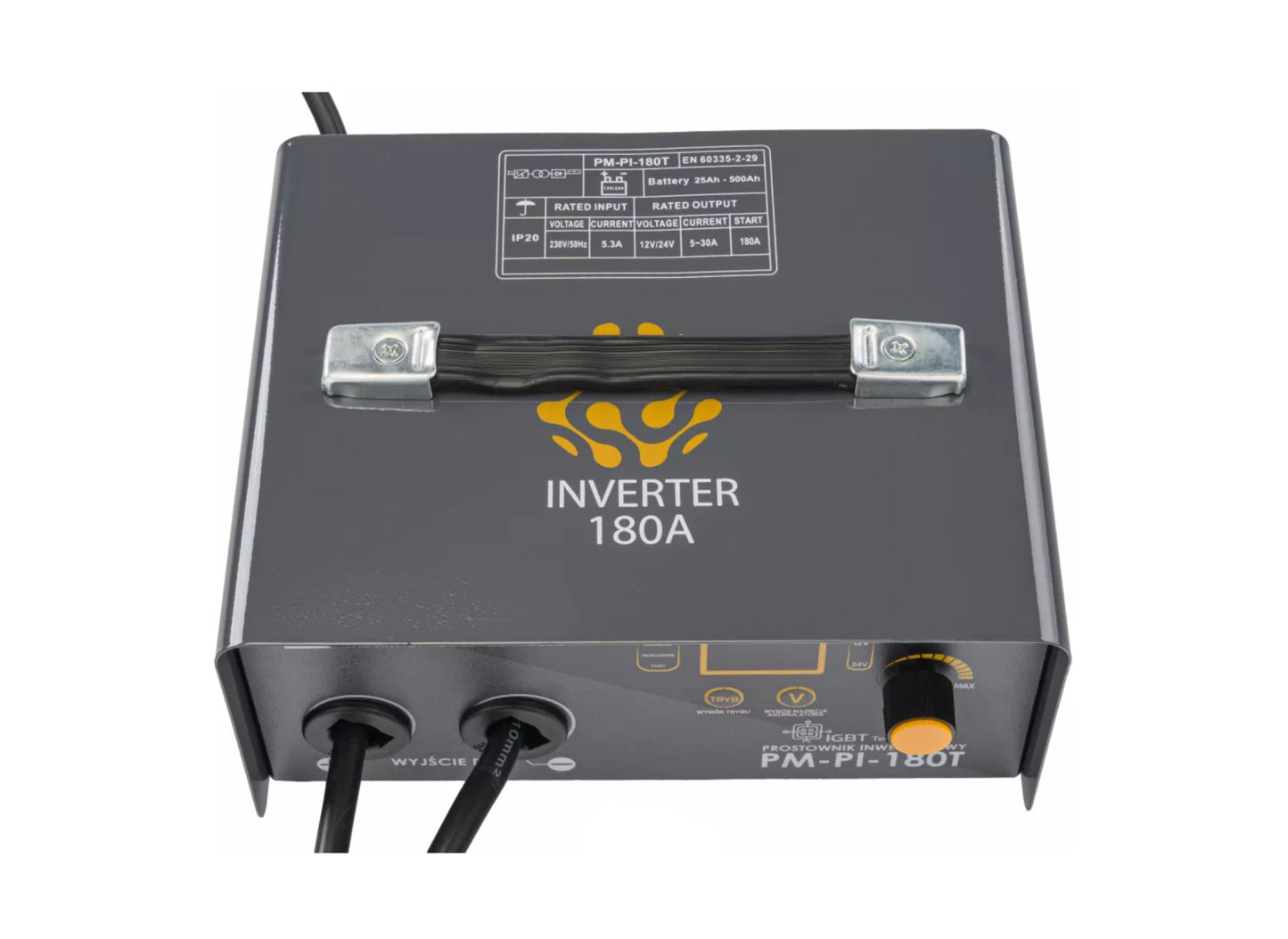 Redresor tip invertor, 180A, 12 / 24 V, 30A PM-PI-180T, Powermat PM1246