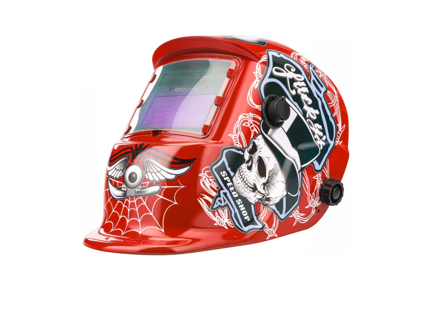 Casca de sudura cu autointunecare, Red Technic RTAPS0061