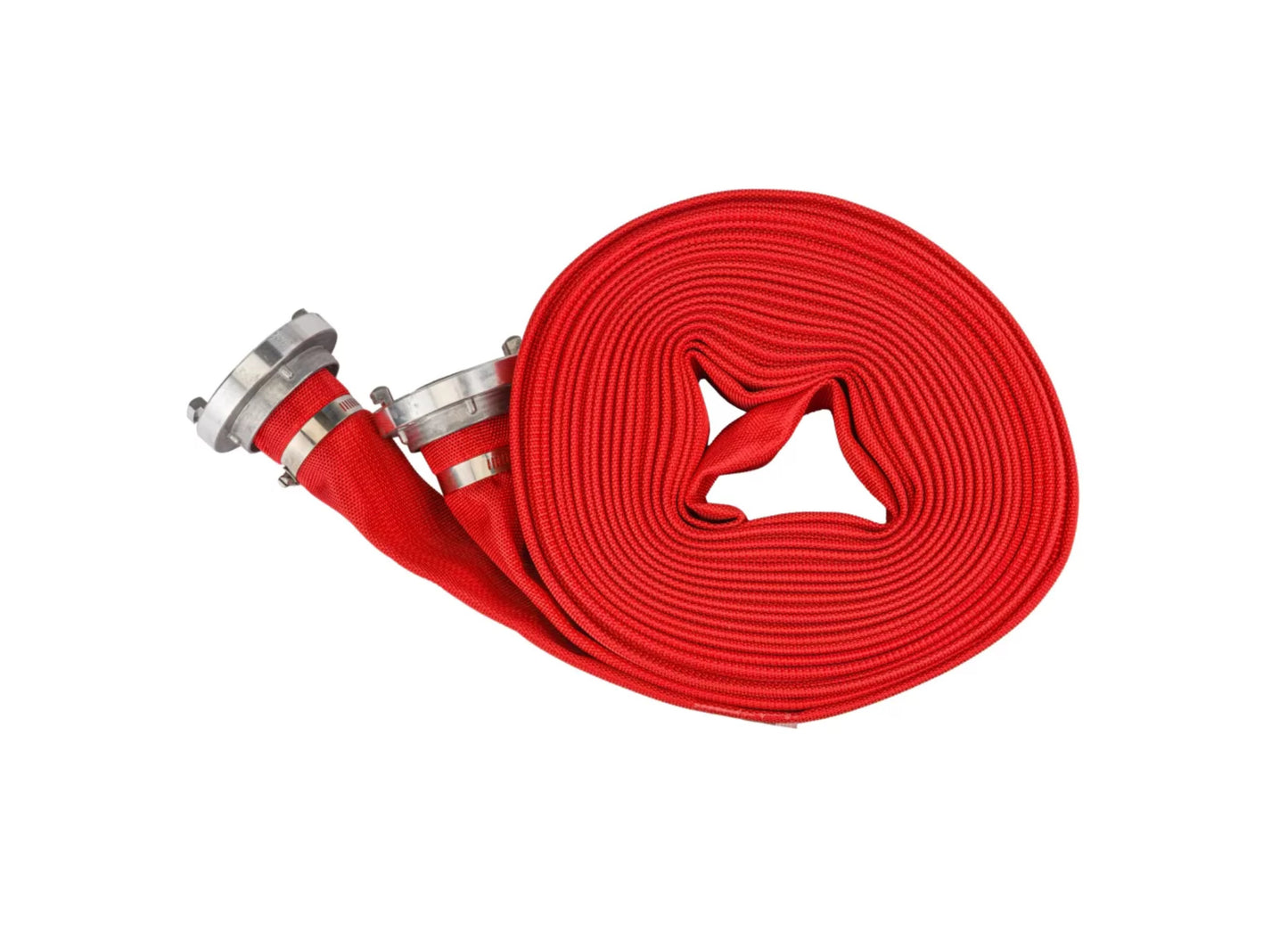 Furtun tip pompier cu conector rapid, 2", 20 m, 8 bar, Red Technic RTWS0067