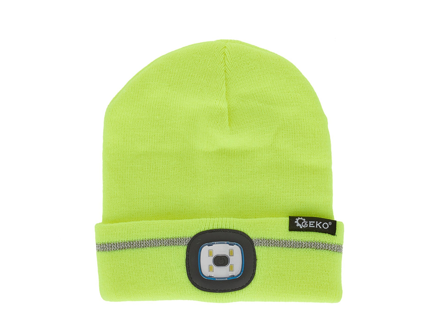 Caciula de iarna cu lanterna LED reincarcabila, Geko G90406