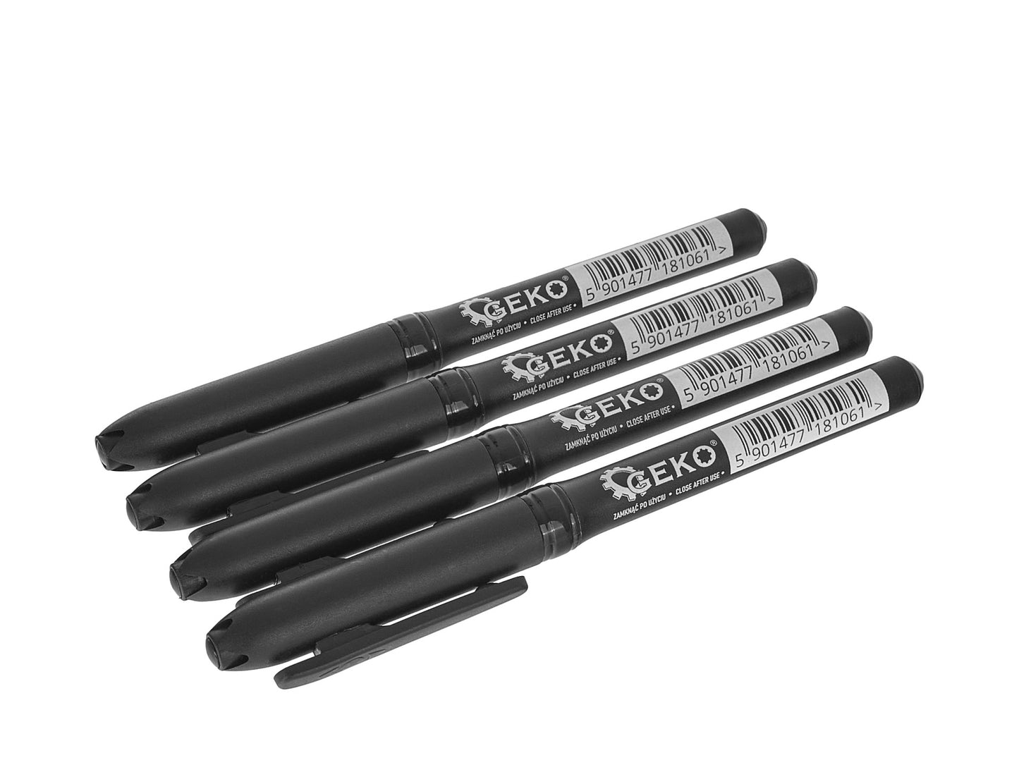 Set markere permanente pentru constructii, 24 elemente, Geko G29020A