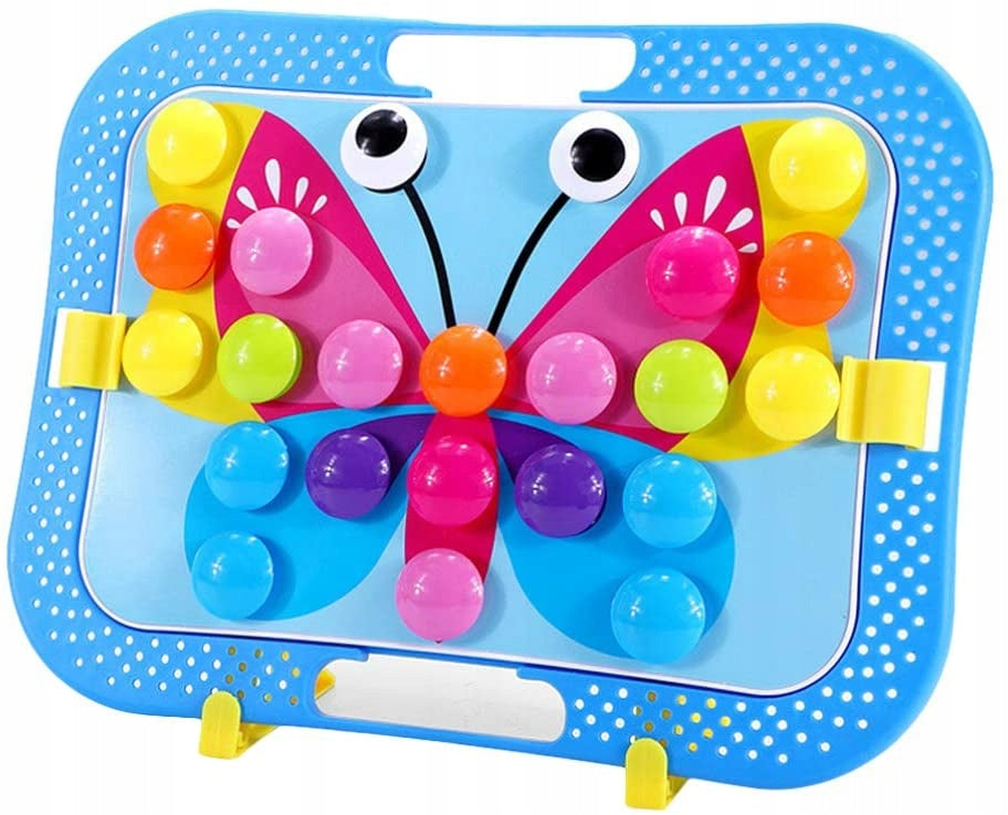 Joc creativ Mozaic Button fluturas, MalPlay 108488