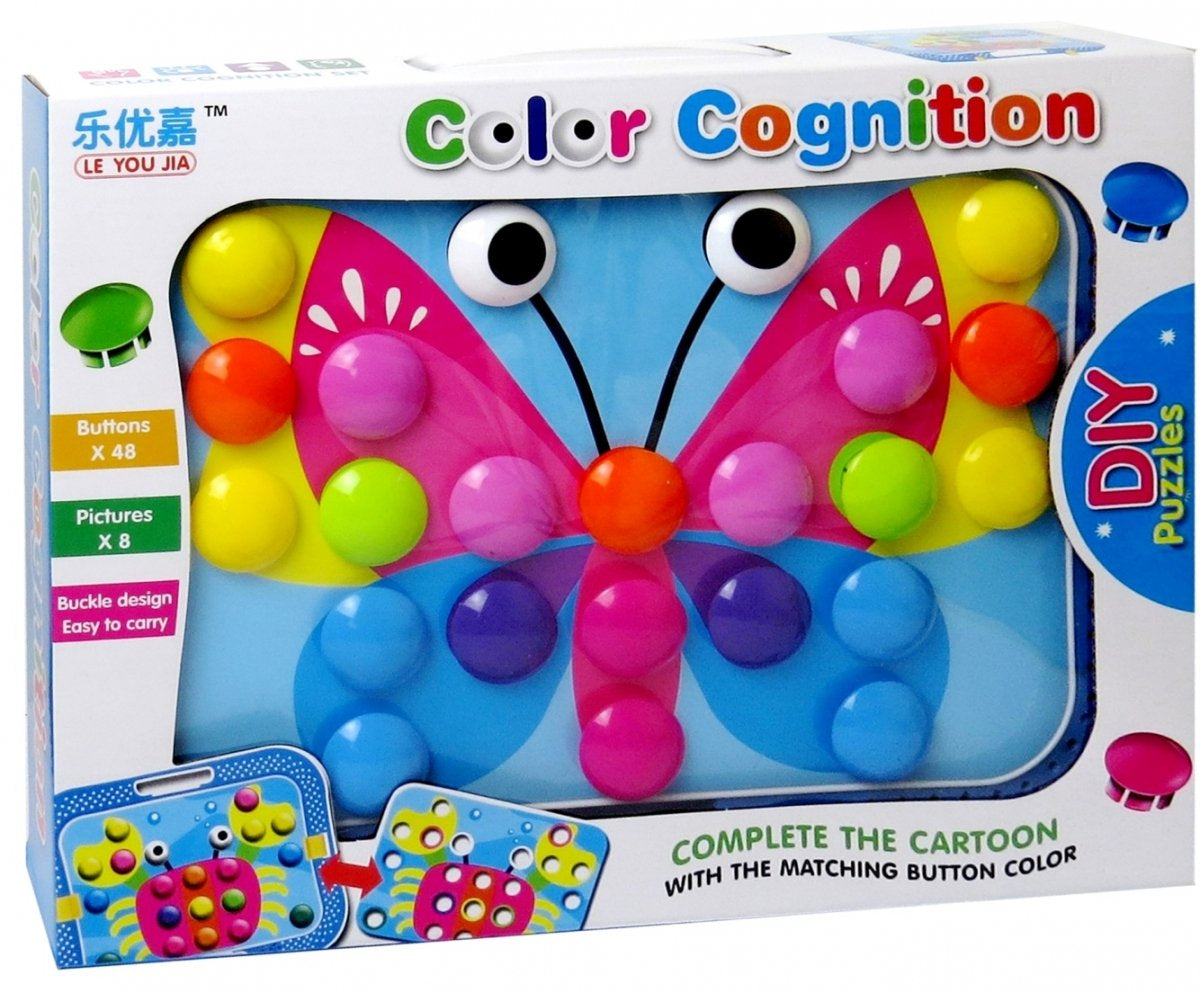 Joc creativ Mozaic Button fluturas, MalPlay 108488