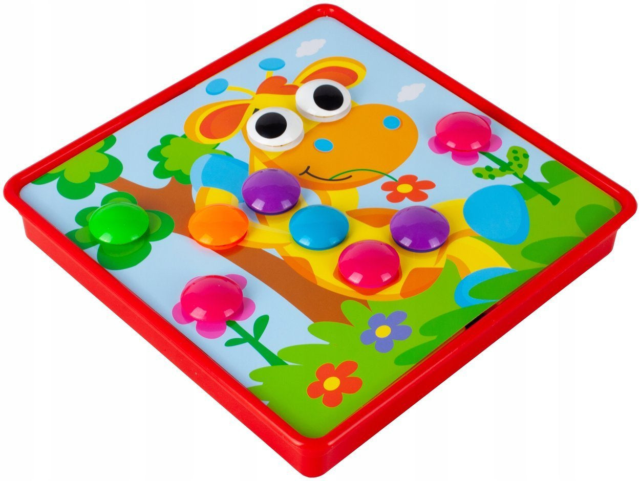 Joc creativ Mozaic Button Idea, MalPlay 108489