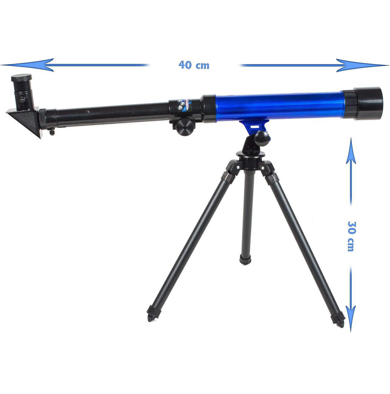 Telescop de jucarie cu stativ si 3 oculare pentru copii, MalPlay 104182