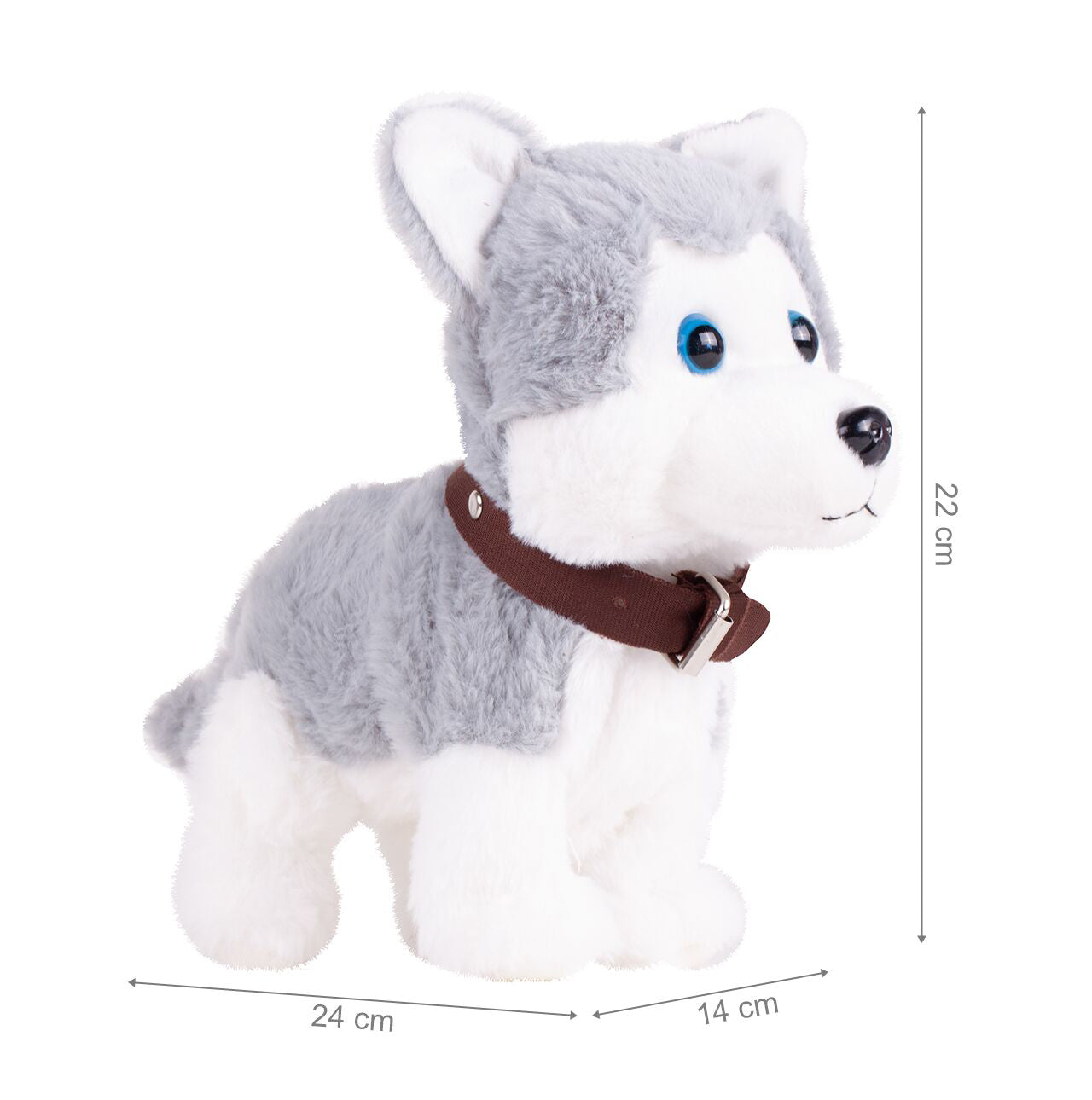 Caine husky interactiv, comanda vocala, MalPlay 109458